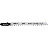 Brzeszczot z chwytem typu "T" 4,0 x 100 mm zestaw 5 sztuk Drel