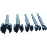 Zestaw wierteł frezów Forstnera do drewna 15, 20, 25, 30, 35 mm DEDRA
