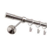 Karnisz pojedynczy Vito I 240 cm 19/16 mm satyna GO/ON!