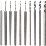 Wiertło Mini 0,6 - 2,3 mm, zestaw: 10 sztuk Condor