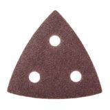Papier ścierny do szlifierki DEDRA DED794574 trójkątne, delta, gr. 120, 80 x 80 x 80 mm, do DED79456, 5 szt