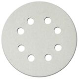 Tarczki ścierne z otworami do szlifierek do gipsu DEDRA DED7764w1 białe, 180 mm, gr.80, rzep, 5 szt