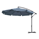 Parasol ogrodowy Czapla grafitowy MIRPOL