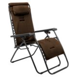 Leżak ogrodowy Delux 3d czarny MIRPOL