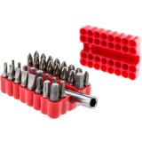 Końcówka z uchwytem magnetycznym 25 mm, zestaw: 33 sztuki Condor