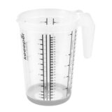 Kubek z miarką Massimo 1,5 l szary keeeper