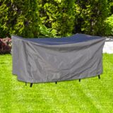 Pokrowiec premium na zestaw mebli ogrodowych  185 x 125 cm szary