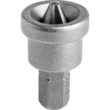Końcówka krzyżowa z ogranicznikiem Cr-V PH2 x 25 mm Condor