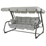 Huśtawka Parma H023-06PB biało-szara