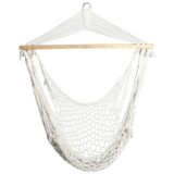 Krzesło brązowe ecru 90 x 70 cm