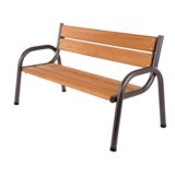 Ławka parkowa lux z oparciem 170 cm
