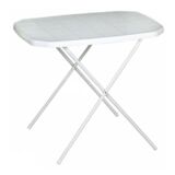 Stolik turystyczny 53 x 70 cm biały