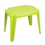 Stolik Lolek dla dzieci limonkowy prostokąt