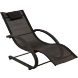 Leżak Valery 148 x 69 cm antracyt