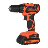 Wiertarko-wkrętarka bezszczotkowa 20 V z akumulatorem i ładowarką KINPOW