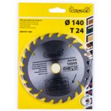 Piła tarczowa do drewna 140 mm x 24 T Condor