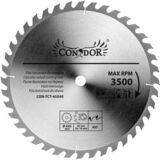 Piła tarczowa do drewna 450 mm x 40 T Condor
