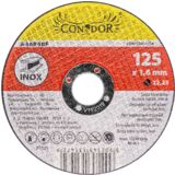 Tarcza korundowa do cięcia metalu inox 125 x 1,6 mm Condor