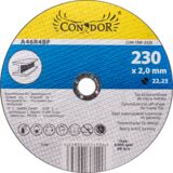 Tarcza korundowa do cięcia metalu 230 x 3 mm Condor