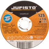 Tarcza do cięcia 125 x 1,6 x 22,2 mm stal Jufisto