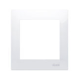 Ramka pojedyncza biała Simon 54 Premium