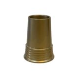 Flakon cmentarny Znicz 24 x 12,5 cm złoty