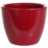 Osłonka ceramiczna 301 30 cm winna czerwień