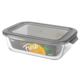 Pojemnik żaroodporny prostokątny Keep it Fresh 1 l szary