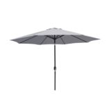 Parasol ogrodowy uchylny szary