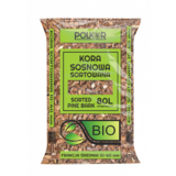 Kora sosnowa sortowana BIO 80 l 10-60 mm Polkor