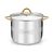 Garnek wysoki FARO 34 x 24 cm 21 l GOLD indukcja KönigHOFFER