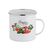 Kubek emaliowany prosty KALINA 12 cm 1,25 l