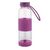 Butelka szklana w silikonowej osłonie 550 ml fioletowa