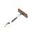 Ściągaczka do mycia szyb 8", krótki aluminiowy trzonek 24 cm 