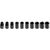 Nasadki udarowe 1/2" 10-24 mm zestaw 10 sztuk NEO