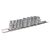 Nasadka Torx 1/4", 3/8", zestaw 9 sztuk, TOPEX