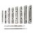 Klucz rurowy 6 - 22 mm, zestaw 10 sztuk Top Tools