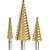Wiertło stopniowe 4-12 mm 4-20 mm 4-32 mm zestaw 3 szt. Drel