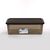 Pojemnik do przechowywania z pokrywą combi box Arianna 58,2 x 38 x 18,8 cm 29,5 l brąz