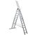 Drabina wielofunkcyjna 3x12 stopniowa PRO tłoczona 150 kg DRABEST