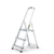 Drabina aluminiowa domowa 3 stopniowa 125 kg + haczyk DRABEST