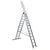 Drabina wielofunkcyjna 3x13 stopniowa PRO tłoczona 150 kg DRABEST
