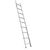Drabina przystawna aluminiowa 9 stopniowa BASIC tłoczona 150 kg DRABEST