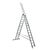 Drabina wielofunkcyjna 3x14 stopniowa PRO tłoczona 150 kg DRABEST