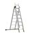 Drabina wielofunkcyjna 3x7 stopniowa PRO tłoczona 150 kg DRABEST