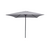 Parasol 200 x 200 cm szary