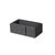 Bloczek słupkowy JONIEC® - ASTRA ABS19 Czarny 36 x 19 x 13 cm