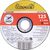Tarcza korundowa do cięcia metalu inox 125 x 1 mm Condor