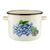 Garnek emaliowany prosty BORÓWKA 22 cm 6 l UA