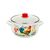 Garnek emaliowany pyza KOGUCIK pokrywka 18 cm 3 l